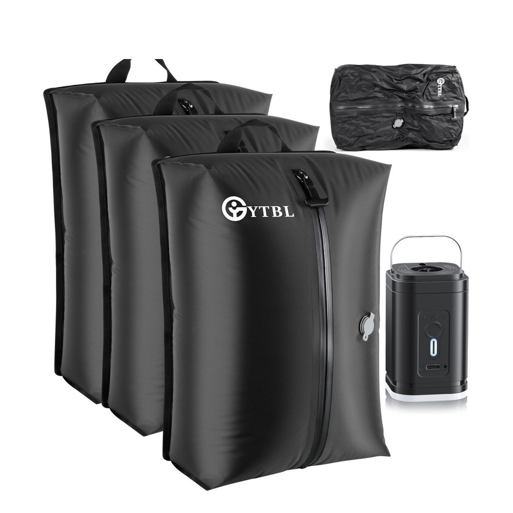 Vacuum Bags for Travel with Wireless Pump, IP67 Waterproof, Reusable Space Saver